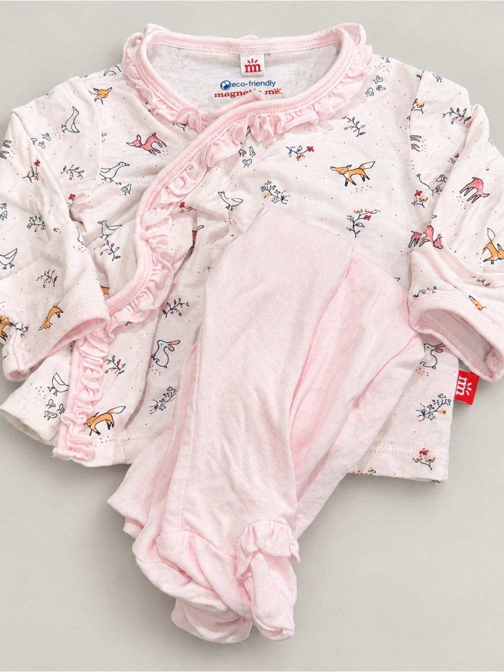 Magnetic Me Pink Ruffle Set - Newborn